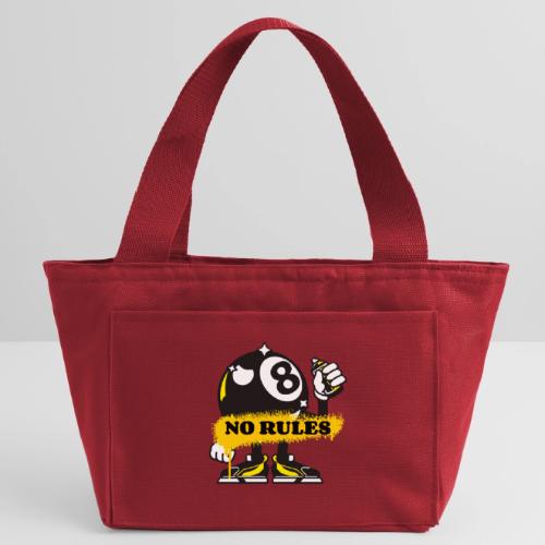 No Rules 8 Ball - Recycled Insulated Lunch Bag