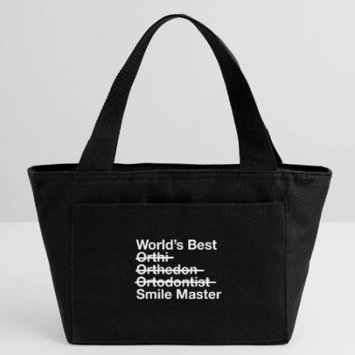 Worlds Best Smile Master - Recycled Insulated Lunch Bag
