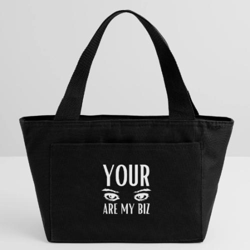 Your Eyes are my Biz - Recycled Insulated Lunch Bag