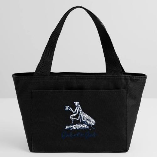 Girls Will Be Girls Praying Mantis Humor - Recycled Insulated Lunch Bag