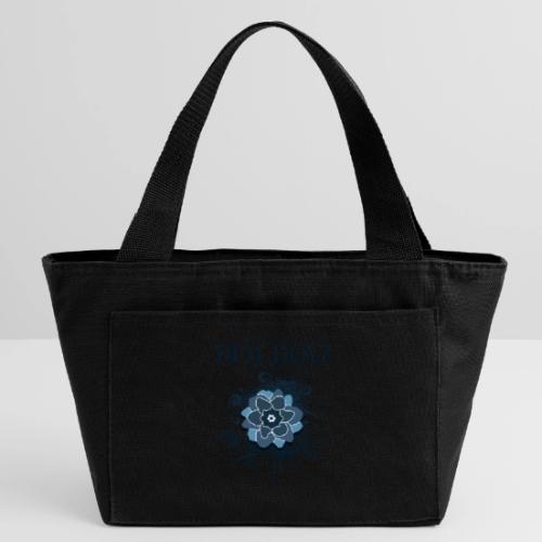 Flower Splash Blues - Recycled Insulated Lunch Bag