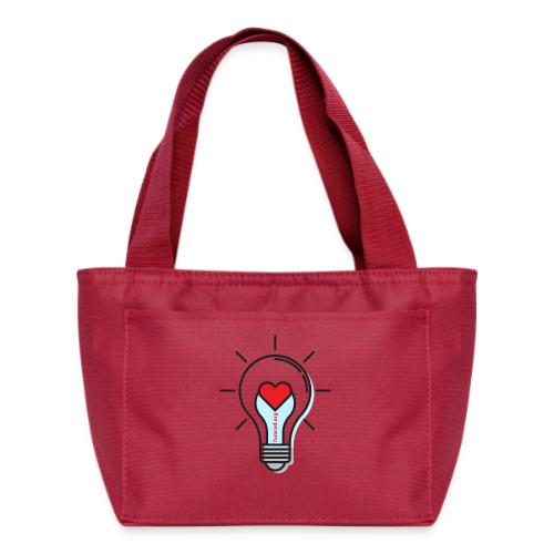 FUMCSD Heart Light Bulb - Recycled Insulated Lunch Bag