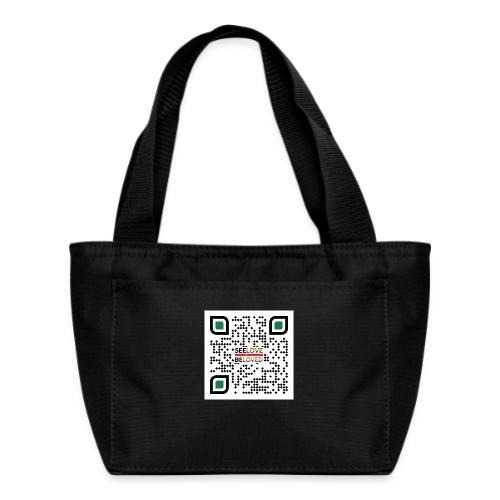See Love, Be Loved QR Code - Recycled Insulated Lunch Bag