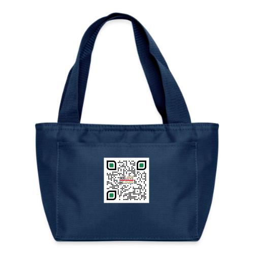 See Love, Be Loved QR Code - Recycled Insulated Lunch Bag