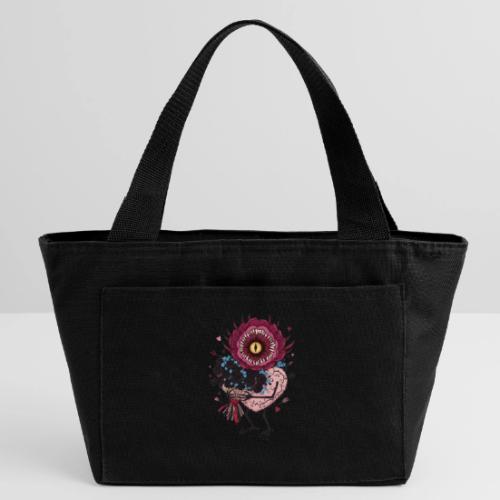 Gothic Valentine Eldritch Bloom – Dark Rom - Recycled Insulated Lunch Bag