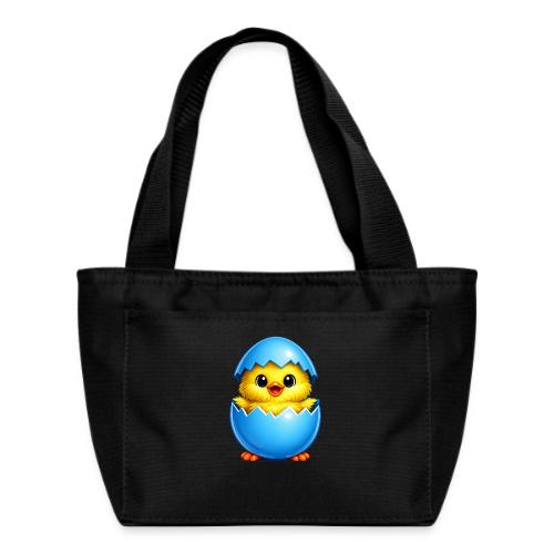 Easter Chick Blue - Recycled Insulated Lunch Bag