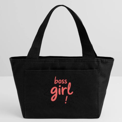 Boss Girl Bold Feminist Statement - Recycled Insulated Lunch Bag