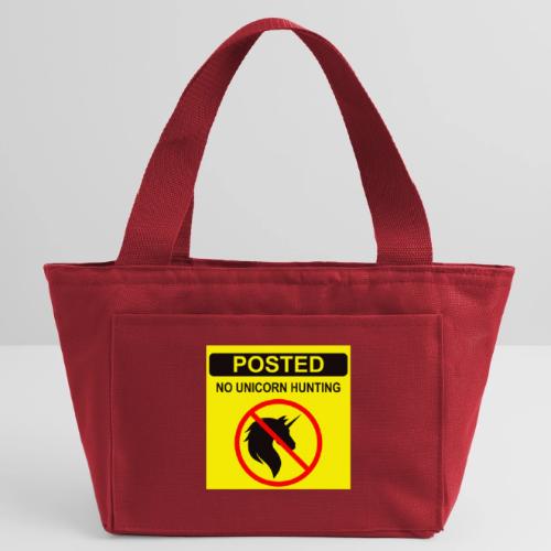 Posted Unicorn Hunting 3color - Recycled Insulated Lunch Bag