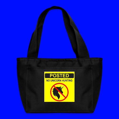 Posted Unicorn Hunting (open) - Recycled Insulated Lunch Bag