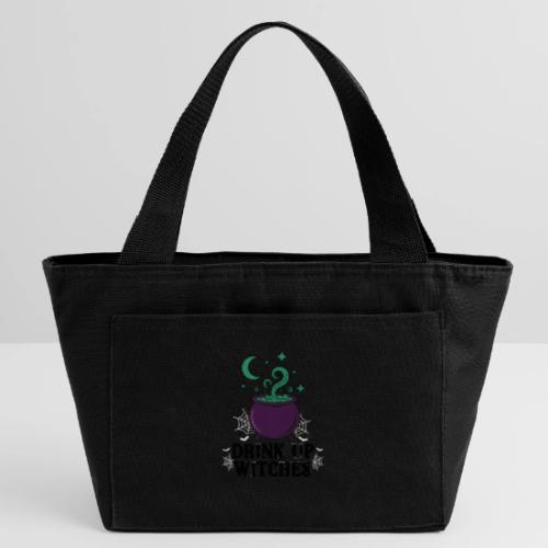 Drink Up Witches t-shirt - Recycled Insulated Lunch Bag