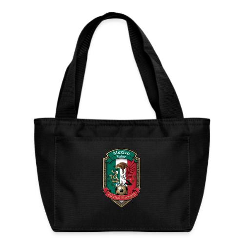 Mexico Eagle Valor T-Shirt, Pride Badge Gift - Recycled Insulated Lunch Bag