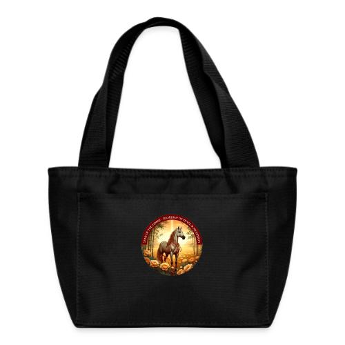 Year of the Horse Guardian T Shirt, Lunar New Year - Recycled Insulated Lunch Bag