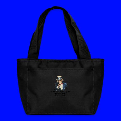 Uncle Sam - Finger - Recycled Insulated Lunch Bag