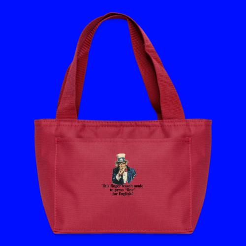 Uncle Sam - Finger - Recycled Insulated Lunch Bag