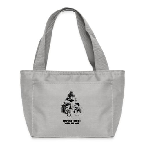 Christmas Morning T-Shirt | Minimalist Kids Gifts - Recycled Insulated Lunch Bag