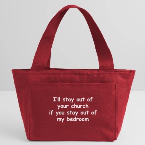 Church - Bedroom - Recycled Insulated Lunch Bag