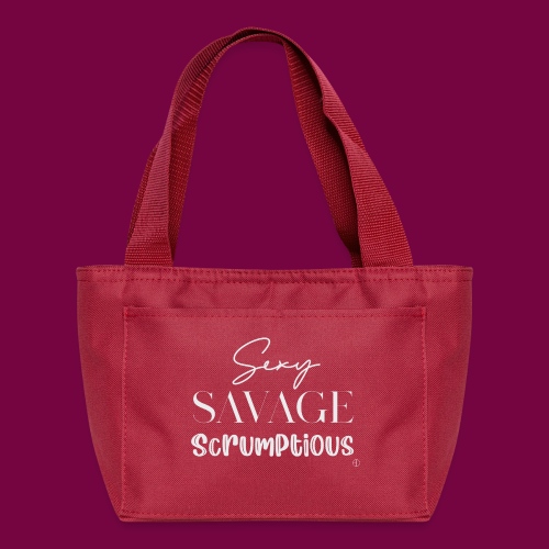 Sexy, savage, scrumptious - Recycled Lunch Bag