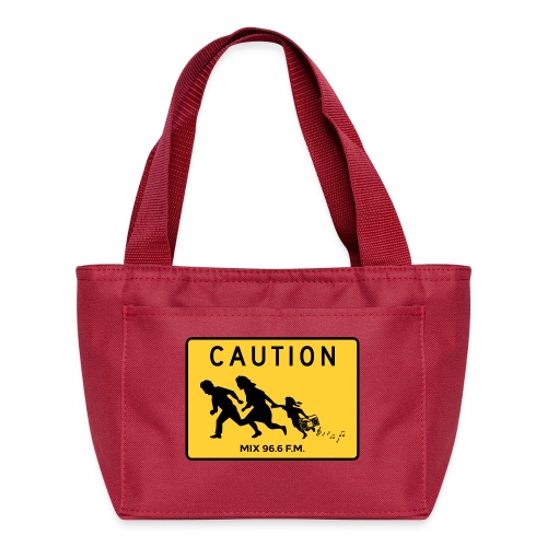 CAUTION SIGN - Recycled Lunch Bag