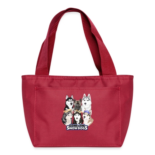 The Gone to the Snow Dogs Husky Pack! - Recycled Lunch Bag