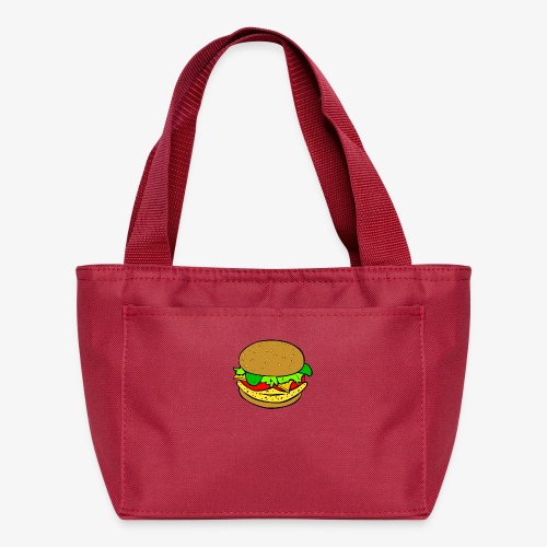 Comic Burger - Recycled Lunch Bag