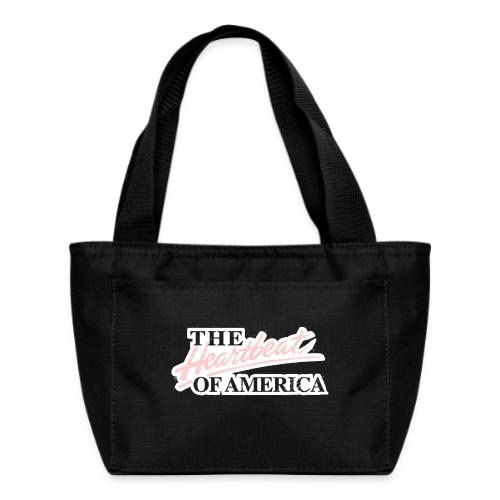 The Heartbeat of America - Recycled Insulated Lunch Bag