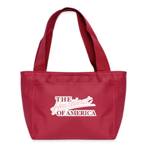 The Heartbeat of America - Recycled Insulated Lunch Bag