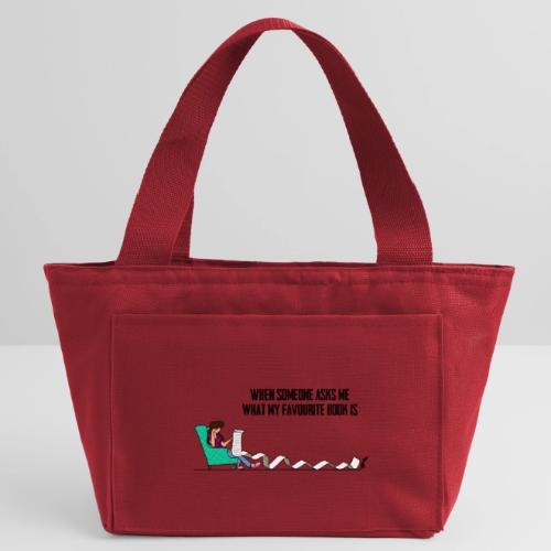 When Somone Asks Me - Recycled Insulated Lunch Bag