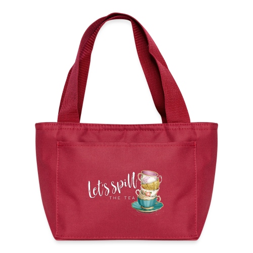 Let's Spill The Tea - Recycled Insulated Lunch Bag