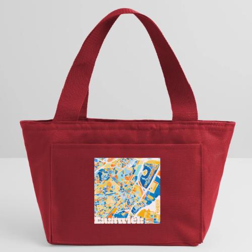 Elizabeth Block Map - Recycled Insulated Lunch Bag