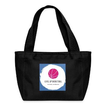 Level Up Basketball Buckets - Recycled Insulated Lunch Bag -  - Front