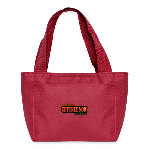 The Get Free Now Line - Recycled Lunch Bag