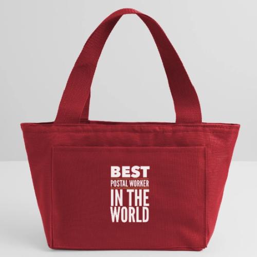 Best Postal Worker in the World - Recycled Insulated Lunch Bag