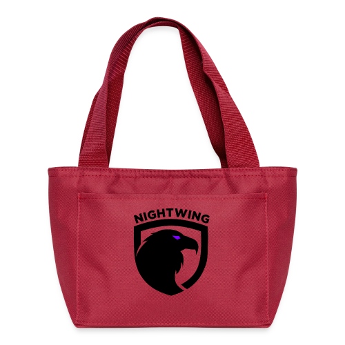 Nightwing Black Crest - Recycled Lunch Bag
