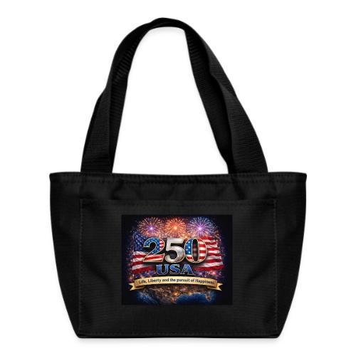 USA 250th Celebration - Recycled Insulated Lunch Bag