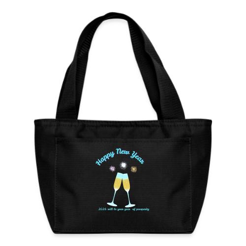 Happy New Year 2026 Prosperity Design - Recycled Insulated Lunch Bag