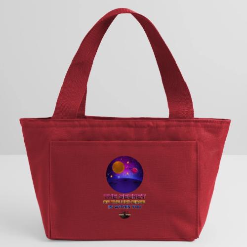 The Secret Of The Universe - Recycled Insulated Lunch Bag