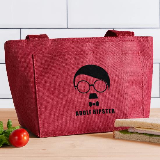 hipster lunch bag