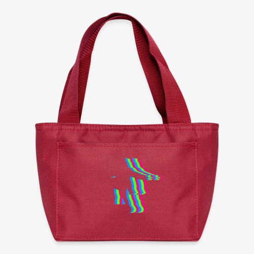 silhouette rainbow cut 1 - Recycled Lunch Bag