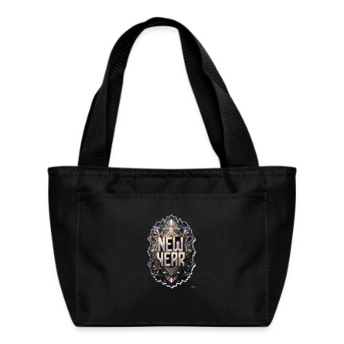 Evergreen New Year T-Shirt - Recycled Insulated Lunch Bag