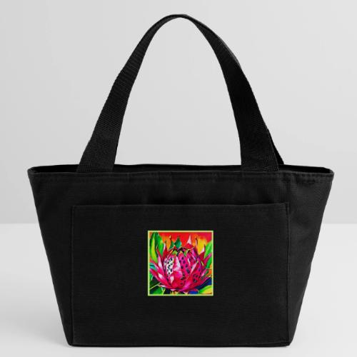 Exotic Dragon Fruit Bloom - Recycled Insulated Lunch Bag
