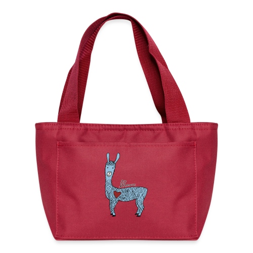 Cute llama - Recycled Insulated Lunch Bag