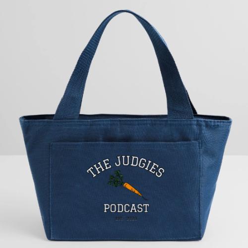 The Judgies Podcast Carrot College - Recycled Insulated Lunch Bag