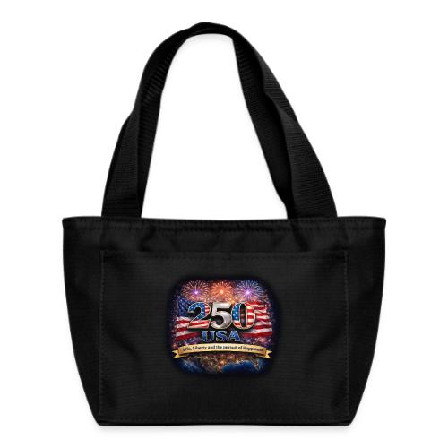 USA 250th Celebration - Recycled Insulated Lunch Bag