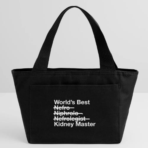 Worlds Best Kidney Master - Recycled Insulated Lunch Bag