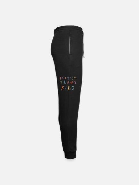Protect trans kids Shirt - Unisex Joggers - black/asphalt - Right