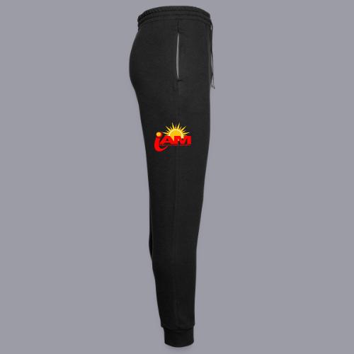 WOKE LOGO 23 I AM RED YELLOW 1 - Unisex Joggers