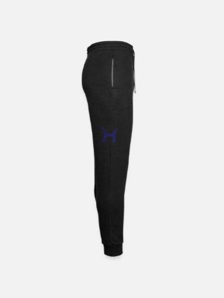 beautiful H letter - Unisex Joggers - black/asphalt