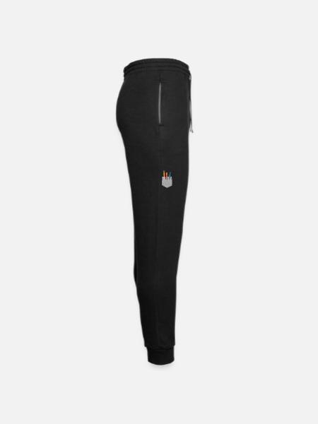 Engineer Fake Pocket Funny Engineering Students - Unisex Joggers - black/asphalt - Right