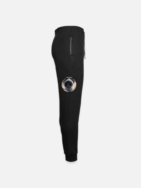 Dog in bubble - Unisex Joggers - black/asphalt