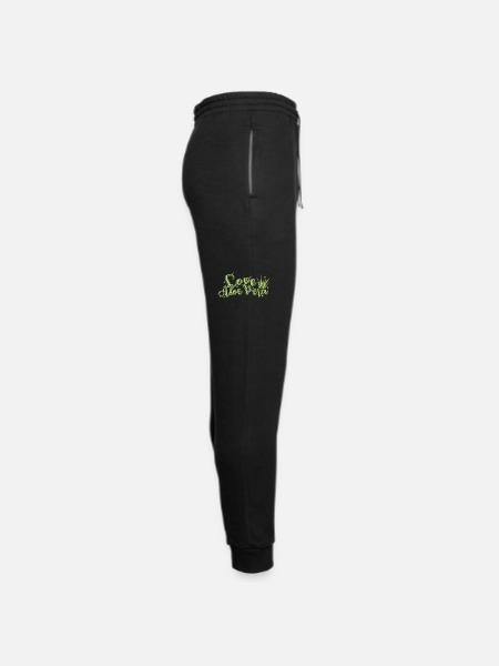Love Aloe Vera medicinal Plant Medicine Cosmetics - Unisex Joggers - black/asphalt - Right